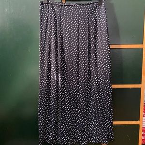 Abercrombie & Fitch Polka Dot Midi Skirt